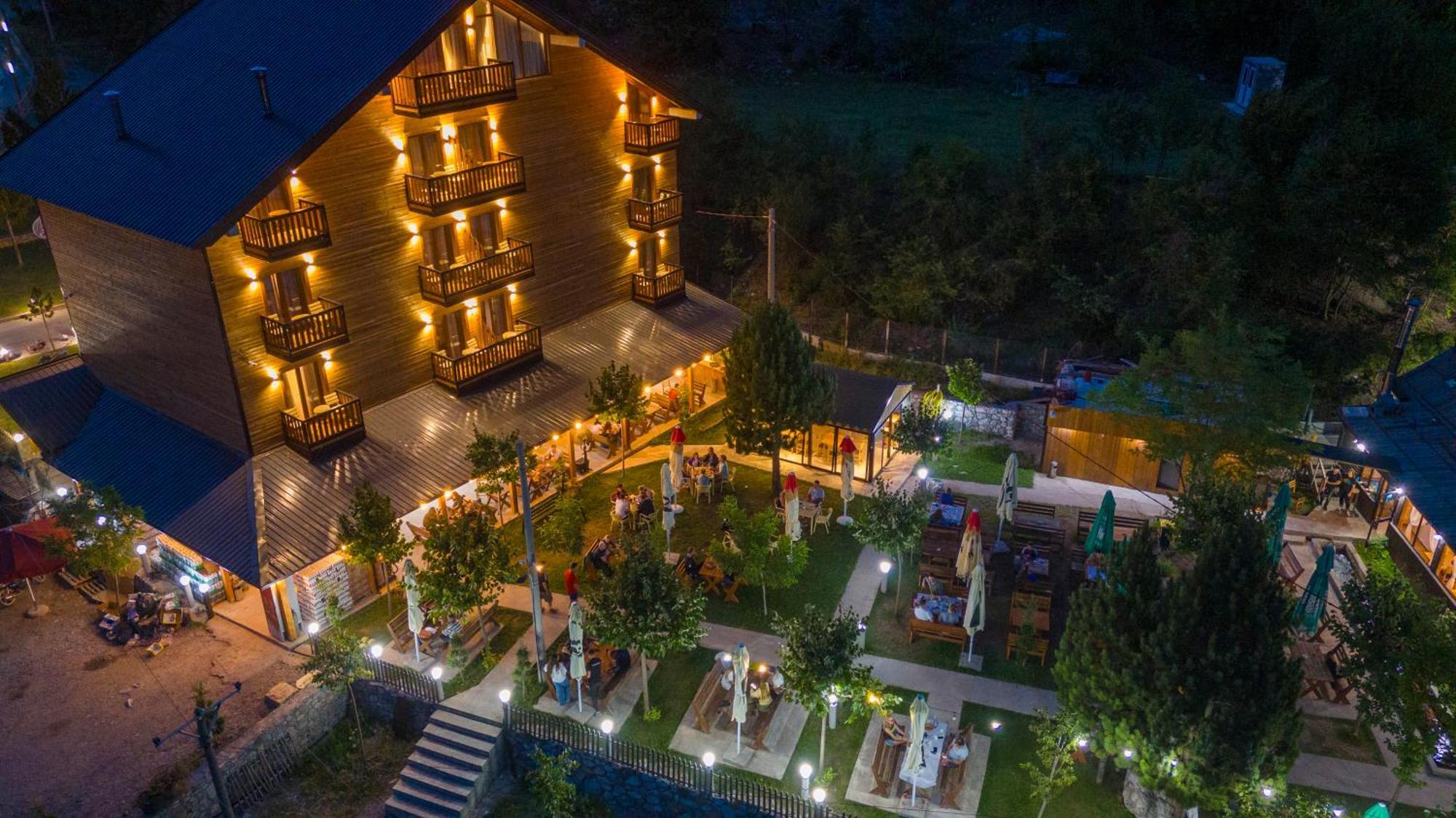 Hotel Jezerca Теті Екстер'єр фото
