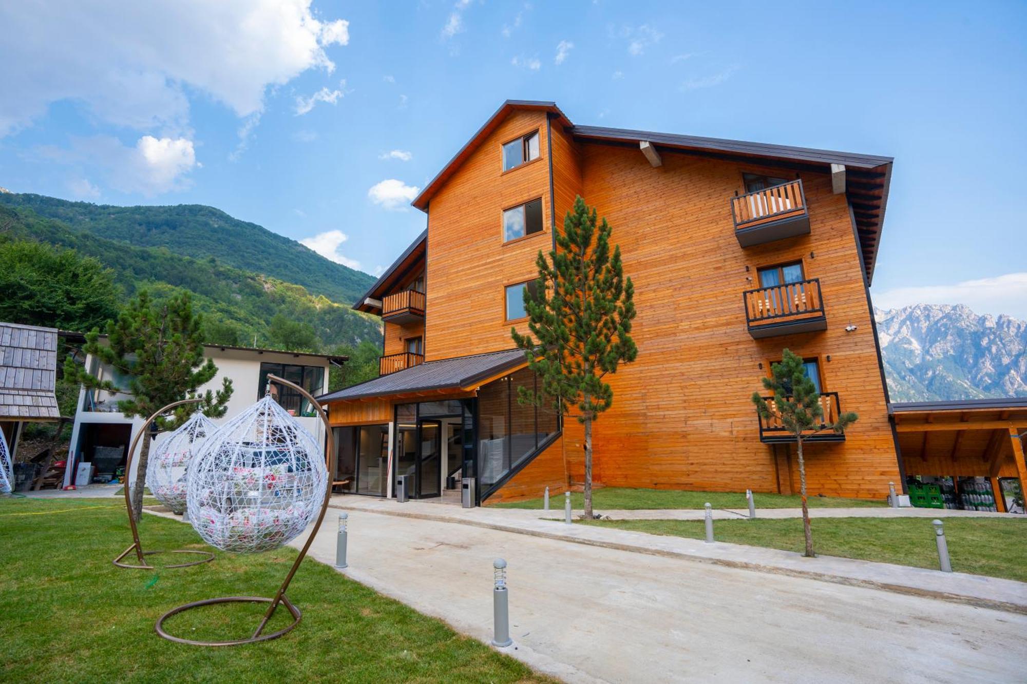 Hotel Jezerca Теті Екстер'єр фото