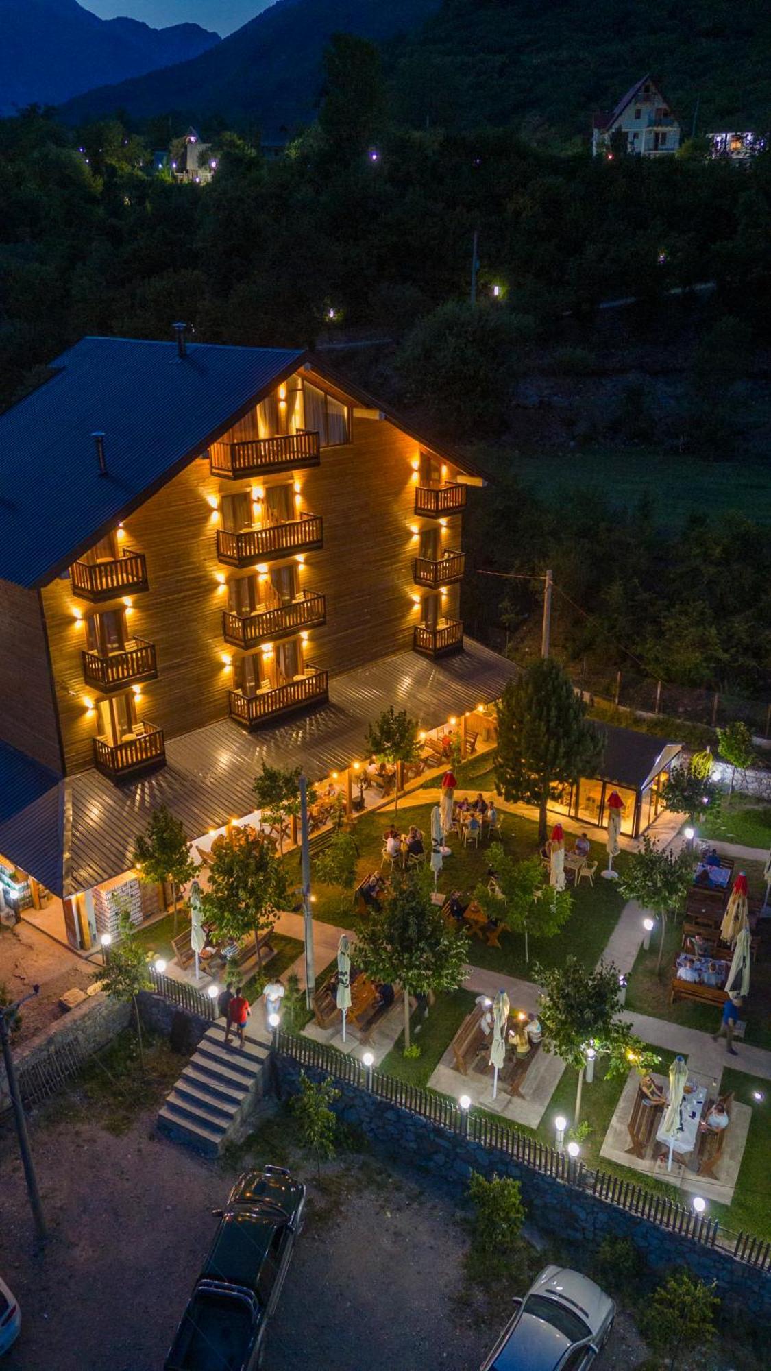 Hotel Jezerca Теті Екстер'єр фото